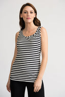 Joseph Ribkoff Black/Multi Top Style 202072