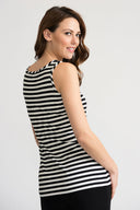 Joseph Ribkoff Black/Multi Top Style 202072