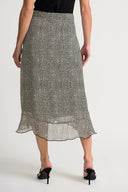Joseph Ribkoff Beige/Black Skirt Style 202108