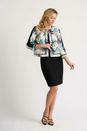 Joseph Ribkoff White/Multi Jacket Style 202259
