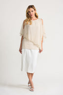Joseph Ribkoff Champagne Tunic Style 202362