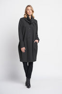 Joseph Ribkoff Charcoal Coat Style 203008