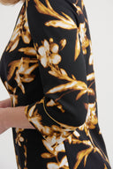 Joseph Ribkoff Black/Brown Jacket Style 203658