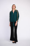 Joseph Ribkoff Pine Blouse Style 203685