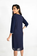 Frank Lyman Midnight Dress Style 208003
