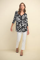 Joseph Ribkoff White Pant Style 211117