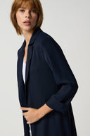 Joseph Ribkoff Midnight Blue Classic Long Blazer Style 211361
