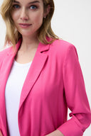 Joseph Ribkoff Raspberry Sorbet Oversized Blazer Style 211361