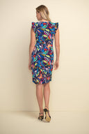 Joseph Ribkoff Midnight/Multi Dress Style 211457