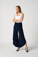 Joseph Ribkoff Midnight Blue Classic Overlay Pant Style 211494TT