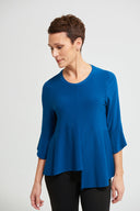 Joseph Ribkoff Aquarius Asymmetric Hem Top Style 213114