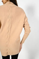 Frank Lyman Camel Knit Sweater Style 213134U