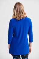 Joseph Ribkoff Royal Sapphire Lace Front Top Style 213339