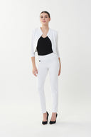 Joseph Ribkoff White Classic Bolero Style 213707