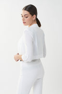 Joseph Ribkoff White Classic Bolero Style 213707