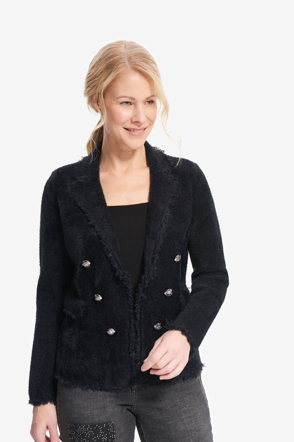 Joseph Ribkoff Black Cover Up Style 214944 – Luxetire