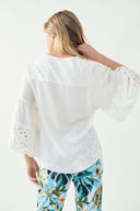 Joseph Ribkoff White Top Style 221297