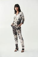 Joseph Ribkoff Black/Beige Pant Style 221371