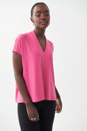 Joseph Ribkoff Raspberry Sorbet Top Style 222077