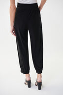 Joseph Ribkoff Black Elastic Waist Pant Style 222162