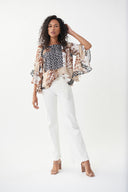 Joseph Ribkoff Multi Print Top Style 222180