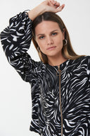 Joseph Ribkoff Black/Vanilla Jacket Style 223035