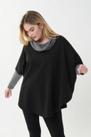 Joseph Ribkoff Grey/Black Tunic Style 223205