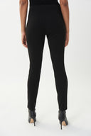 Joseph Ribkoff Black/Multi Abstract Print Pants Style 223248