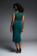 Joseph Ribkoff Lace Bodice Dress Style 223726