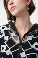 Joseph Ribkoff Black/White Jacket Style 224320