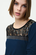 Joseph Ribkoff Nightfall/Black Tunic Style 224350