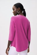 Joseph Ribkoff Dazzle Pink Top Style 231131