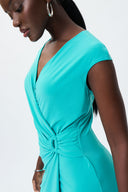 Joseph Ribkoff Palm Springs Sleeveless Wrap Dress Style 231138
