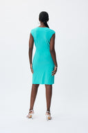 Joseph Ribkoff Palm Springs Sleeveless Wrap Dress Style 231138