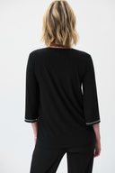 Joseph Ribkoff Black Tunic Style 231173