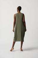 Joseph Ribkoff Agave Silky Knit Sleeveless Cocoon Dress Style 231179