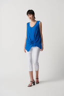 Joseph Ribkoff Blue Oasis Sleeveless Top Style 231182