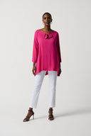 Joseph Ribkoff Dazzle Pink Tunic Style 231207