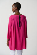 Joseph Ribkoff Dazzle Pink Tunic Style 231207