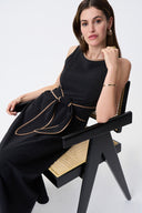 Joseph Ribkoff Black/Tiger's Eye Dress Style 231214