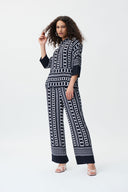 Joseph Ribkoff Midnight Blue/Multi Top Style 231215