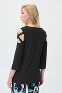 Joseph Ribkoff Black Tunic Style 231216