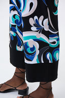 Joseph Ribkoff Black/Multi Pants Style 231224