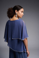 Joseph Ribkoff Mineral Blue Top Style 231720