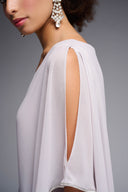 Joseph Ribkoff Mother of Pearl Dress Style 231762