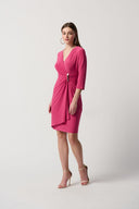 Joseph Ribkoff Hibiscus Wrap Dress Style 231767