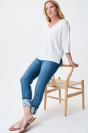 Joseph Ribkoff Vanilla Top Style 231944