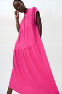 Joseph Ribkoff Dazzle Pink Dress Style 232115