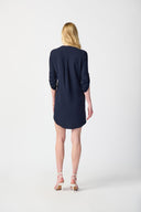 Joseph Ribkoff Mandarin Collar Straight Dress Style 232201S25