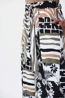 Joseph Ribkoff Vanilla/Multi Culotte Pants Style 232232